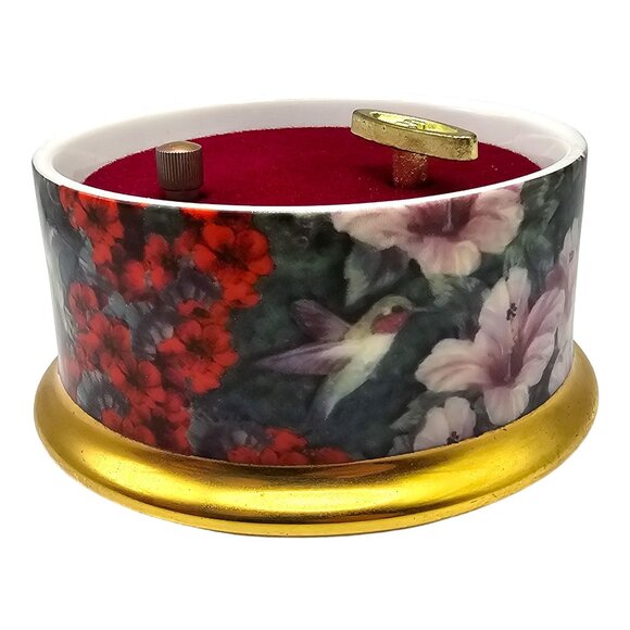 Violet-Crowned Hummingbird Music Box Lena Liu Ardleigh-Elliott Vivaldi's Spring - Picture 8 of 14